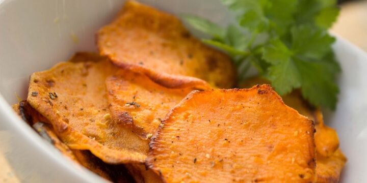 sweet potato, crisps, potato