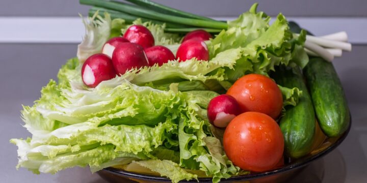 vegetables, cucumber, onion