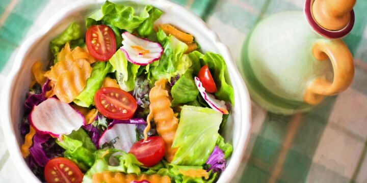 Close-up of Salad in Plate