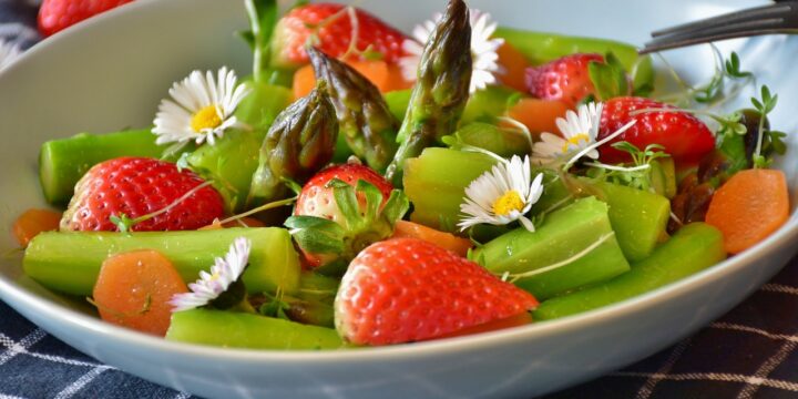 asparagus, asparagus salad, gün