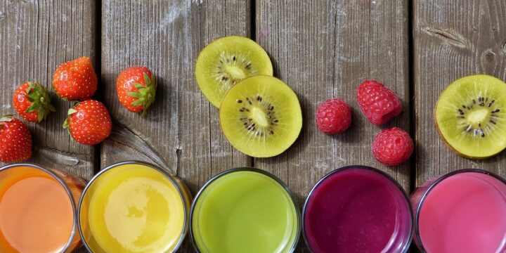 smoothies, juice, fruit