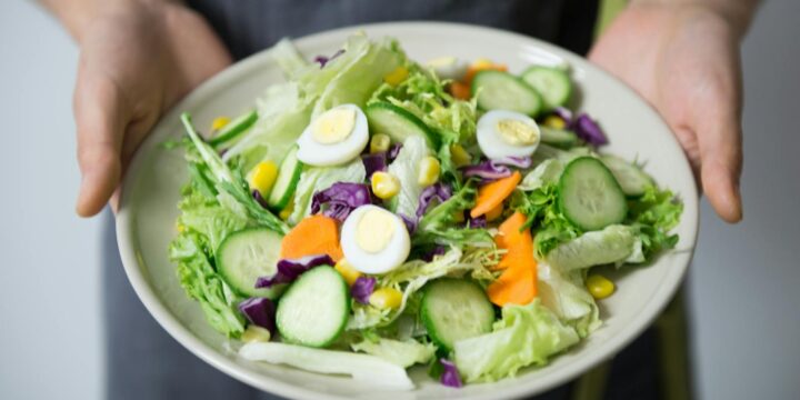 Bowl of Vegetable Salad